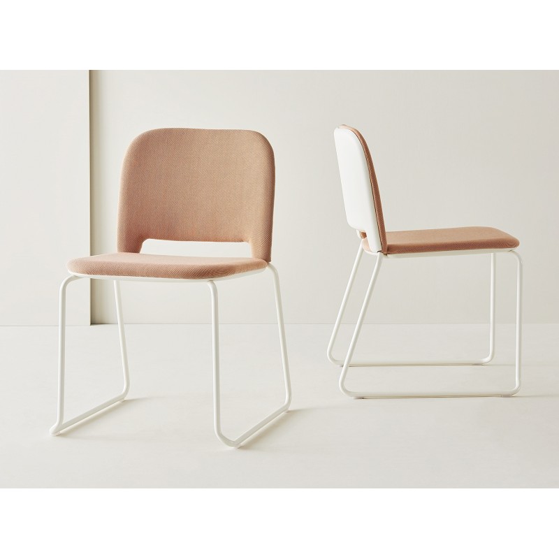 GHẾ LIPS NỆM BỌC VẢI